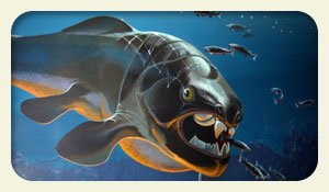 fish predators bony coelacanth jaws develop creatures vertebrates bones appear heavy